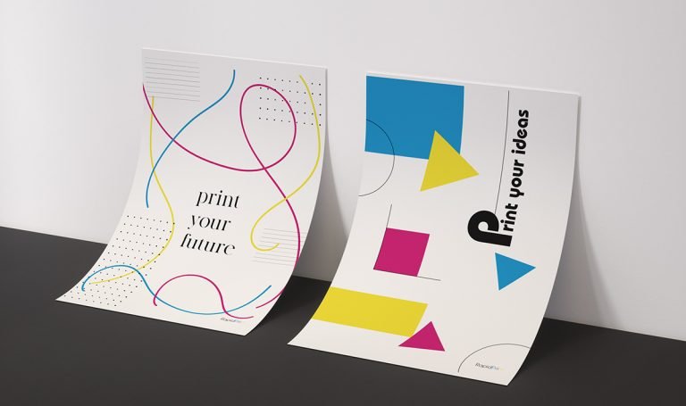 Double Sided 4x6 Inch Flyer Mockup by Anthony Boyd Graphics