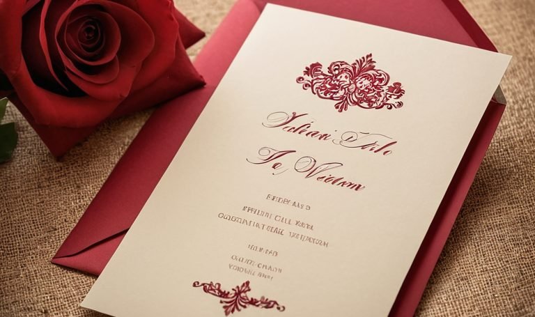 Invitation card print